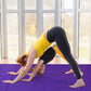 Tapete de ginástica dobrável multiuso BalanceFrom Fitness GoGym 120x48 pol., roxo
