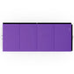 Tapete de ginástica dobrável multiuso BalanceFrom Fitness GoGym 120x48 pol., roxo