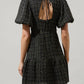 Sugarlips - Puff Sleeve Tweed Mini Dress