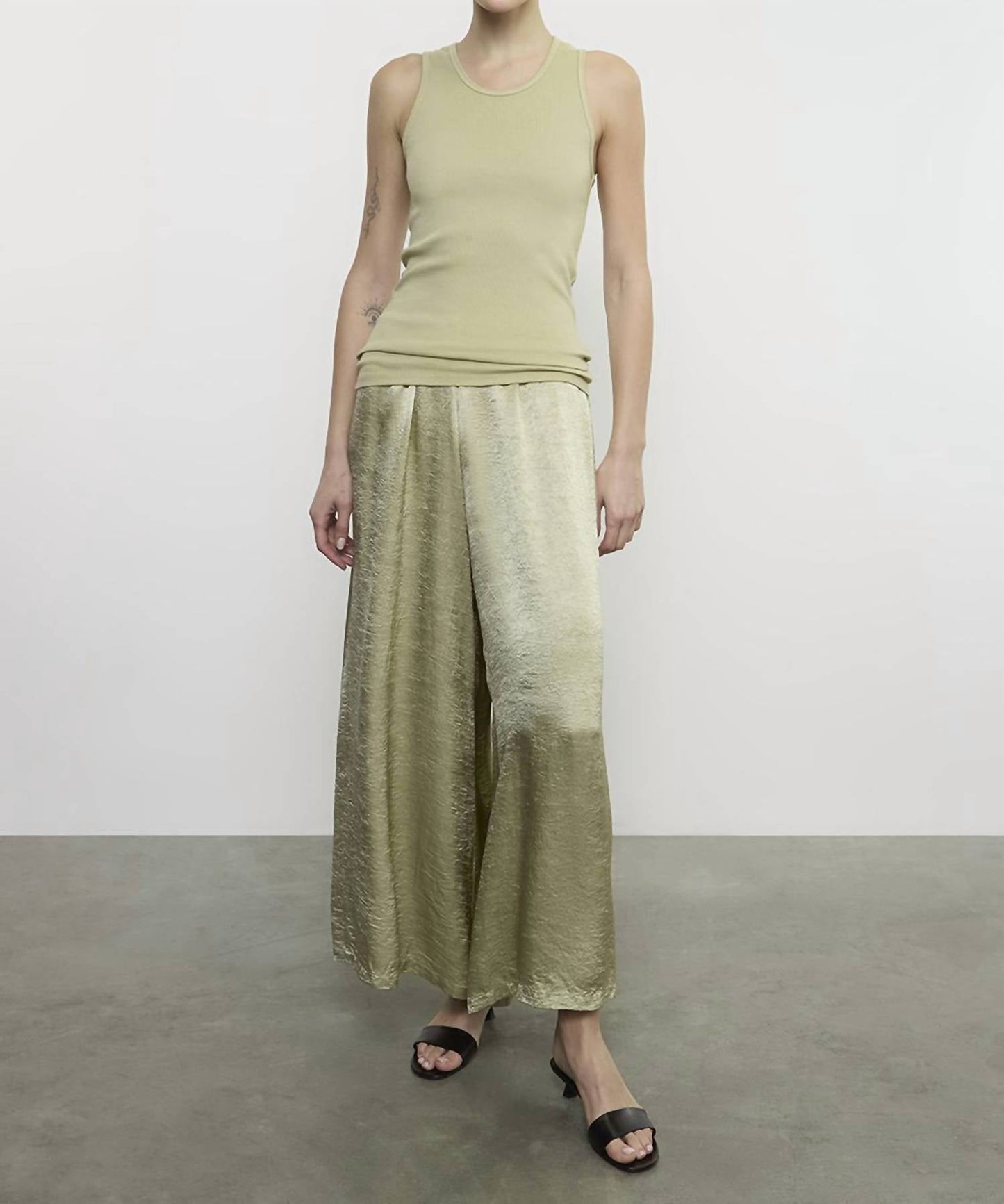 Enza Costa - COTTON RIB SCOOP TANK