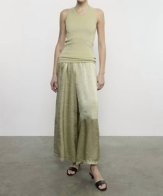 Enza Costa - COTTON RIB SCOOP TANK