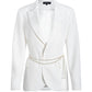 Generation Love - Martina Crepe Belted Blazer