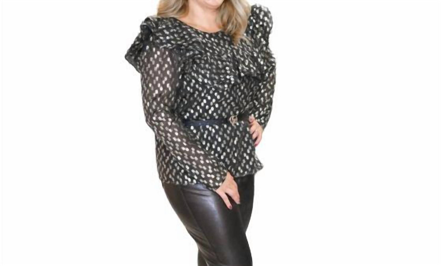 Buddylove - Blusa de manga comprida com babados Prairie