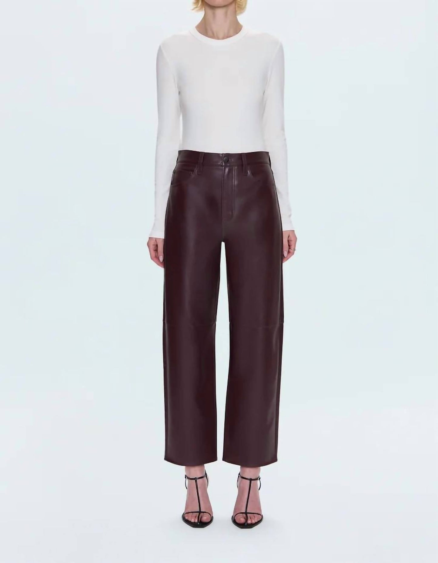 Pistola - Jett High Rise Bowed Straight Pant