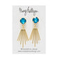 Mary Kathryn Designs - Blue Cleopatra Earrings