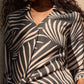 Joseph Ribkoff - Gauze Tropical Print Top