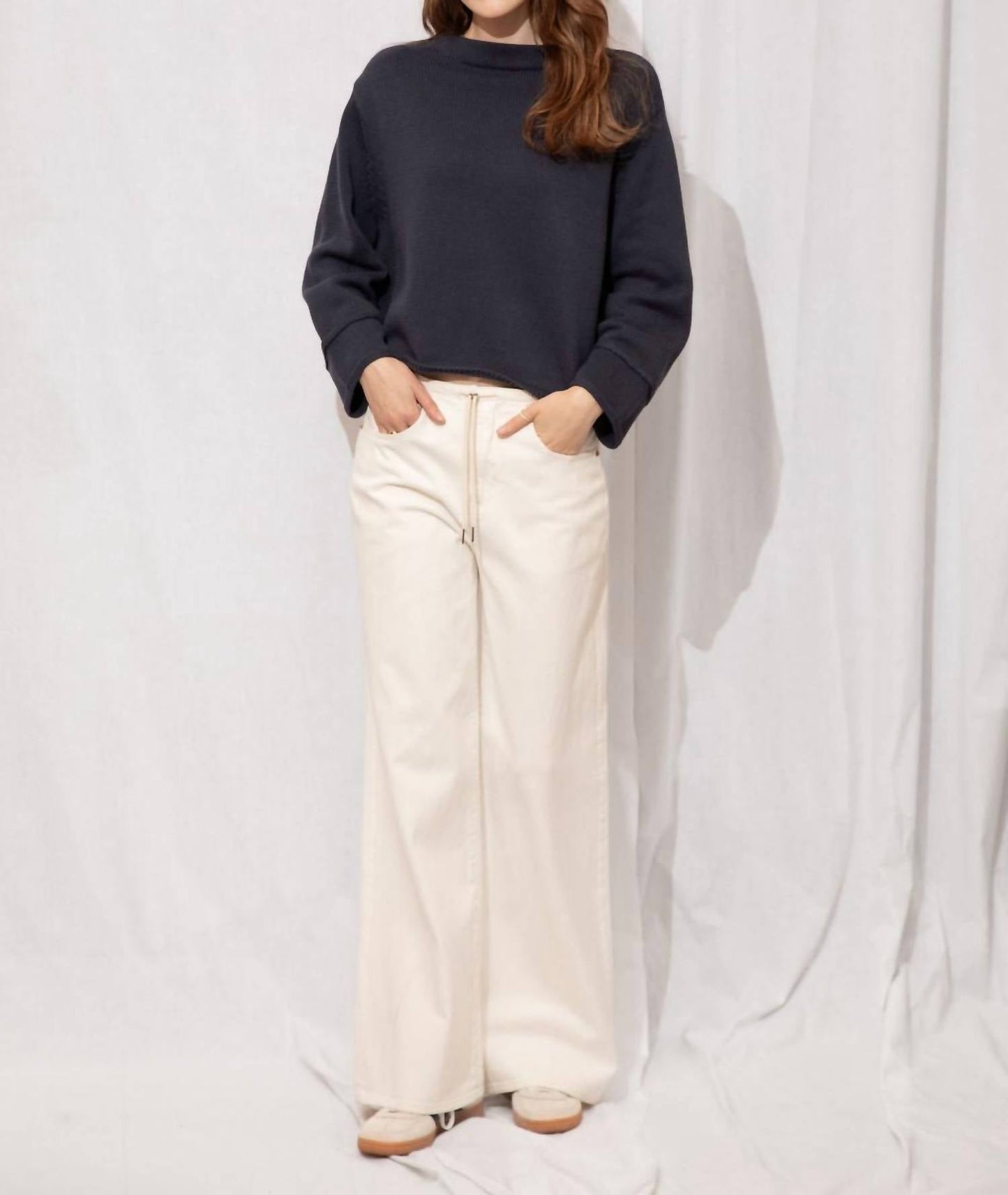 Daze - Madison Mid Rise Wide Leg Jeans