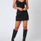 Cotton Candy La - Ruched Bustier Tank Dress