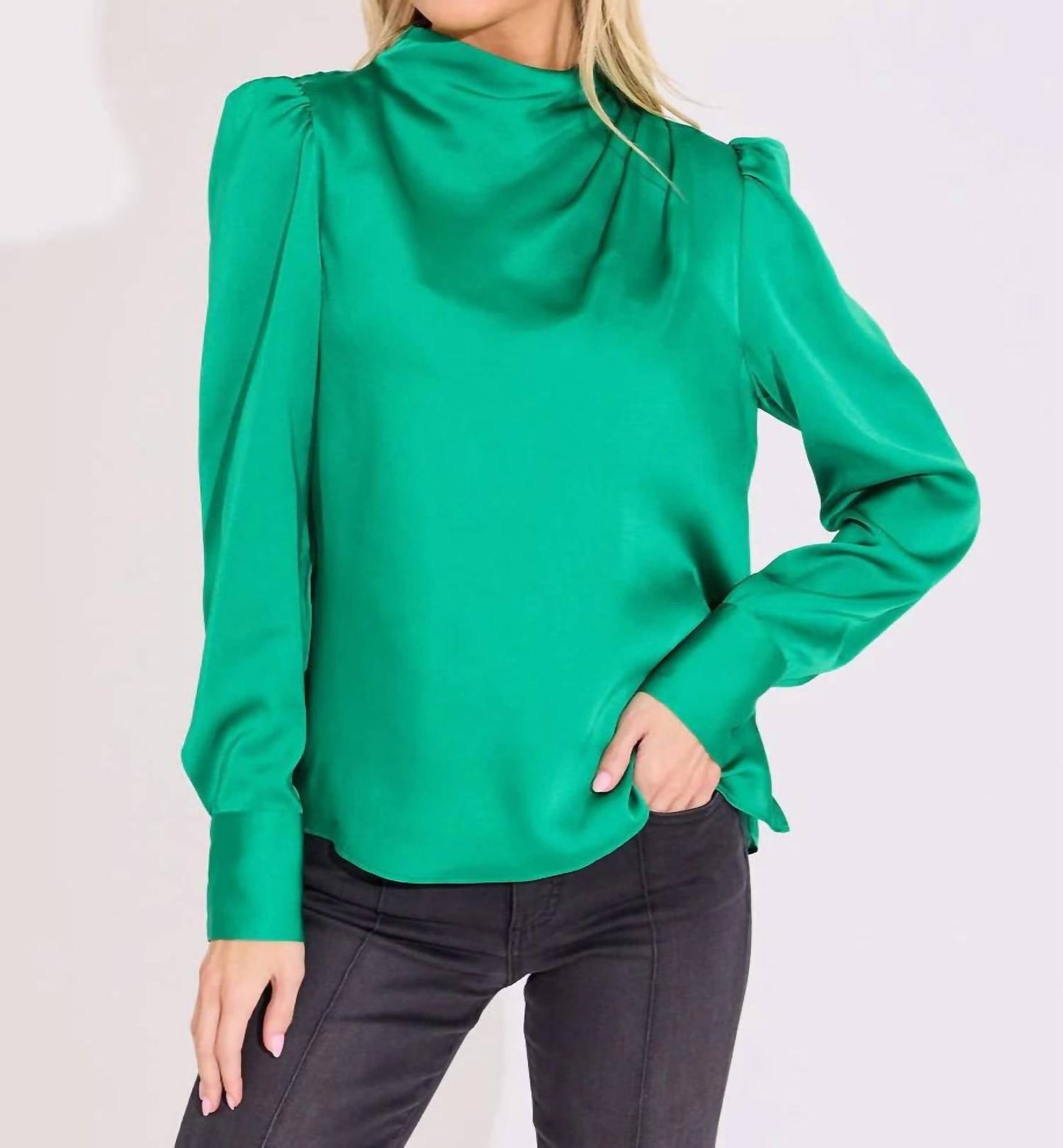 Alden Adair - Scarlett Mock Neck Top