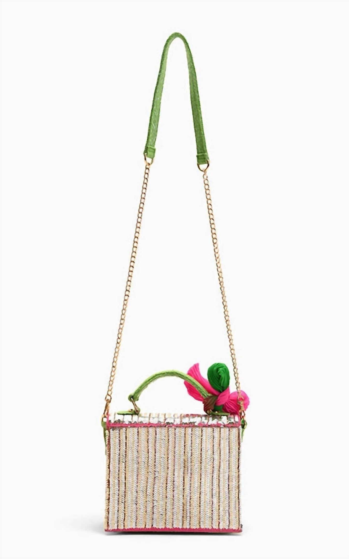 America & Beyond - Women's Glam Doll Floral Top Handle Bag