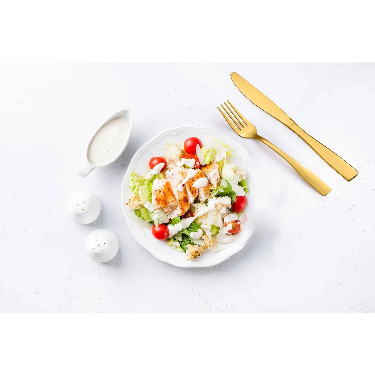 Conjunto de talheres de aço inoxidável com 40 peças para 8 pessoas 