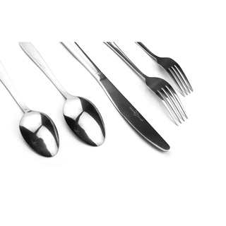 40 Piece Stainless Steel Silverware Set for 8