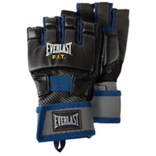 Everlast Powercore Bolsa de treinamento fitness autônoma para serviços pesados ​​com kit, azul