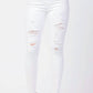 Judy Blue - Mid-rise Destroyed Skinny Jeans