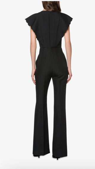 Philosophy Di Lorenzo Serafini - Macacão técnico Flare Grain de Poudre