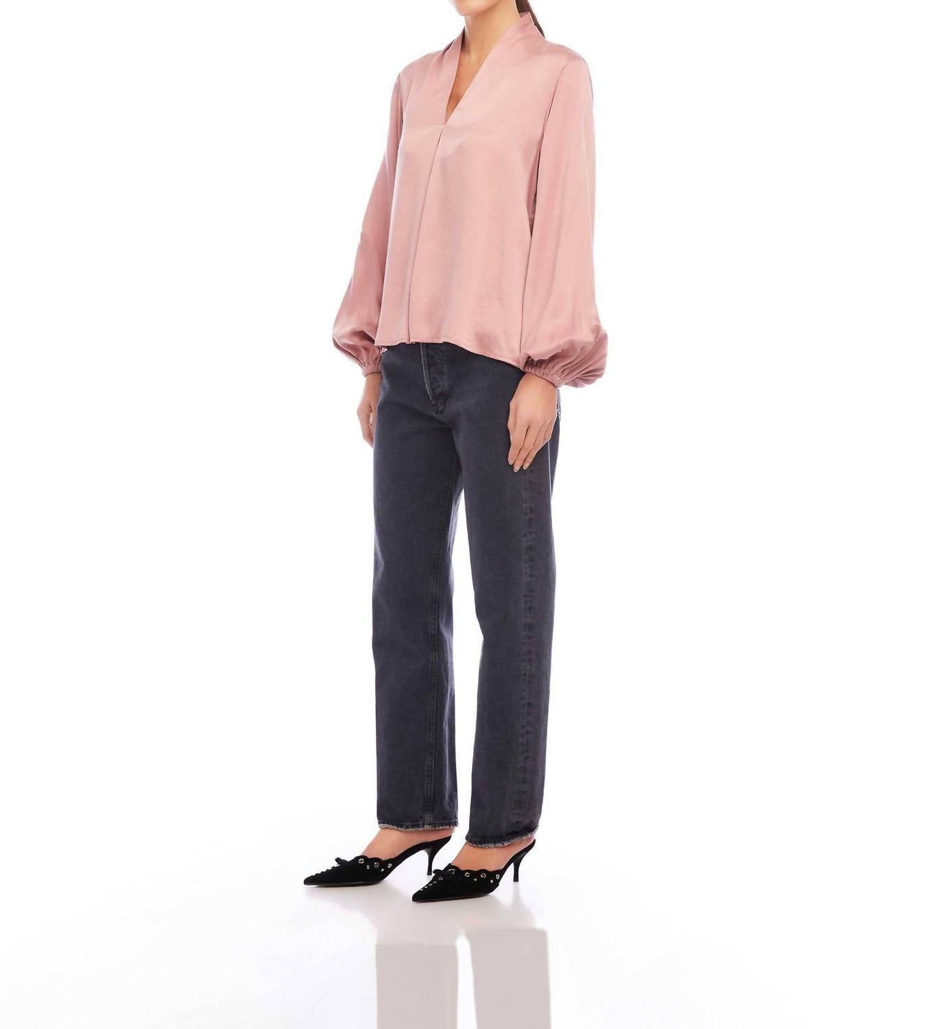 Fifteen Twenty - Kiera Blouson Sleeve Top