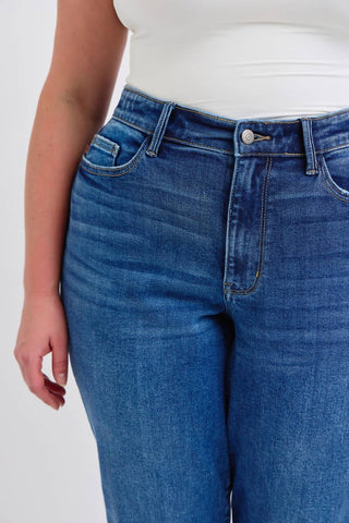 Judy Blue - Calça Jeans Boyfriend Cintura Média