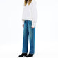 Slvrlake - Jazmine Mid Rise Straight Leg Jeans
