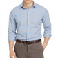 Camisa Masculina Slim Fit Stretch Casual Azul Marinho da Bloomingdale's