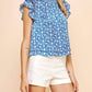 Pinch - Kayce Floral Print Top