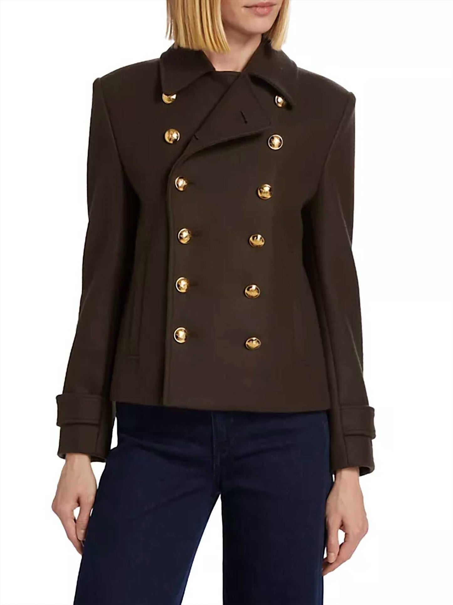 Nili Lotan - Ornella Cropped Peacoat