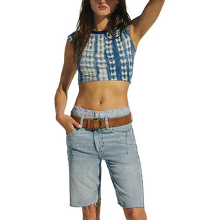 Free People - Women's Double Cross Leather Belt