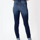 Kancan - High Rise 4-button Super Skinny Distressed Jean