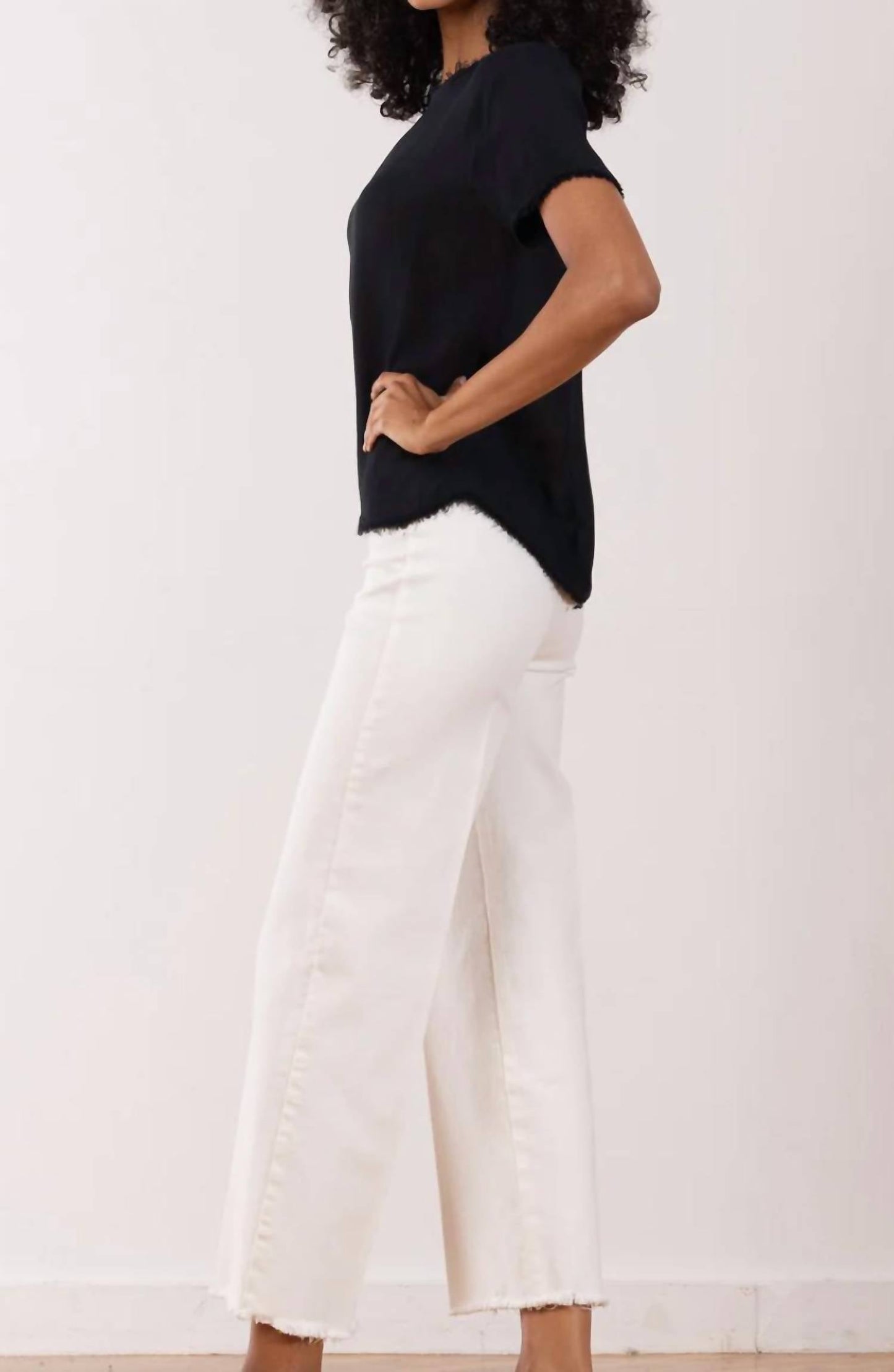Avenue Montaigne - Alex Ankle Wide Leg Pants