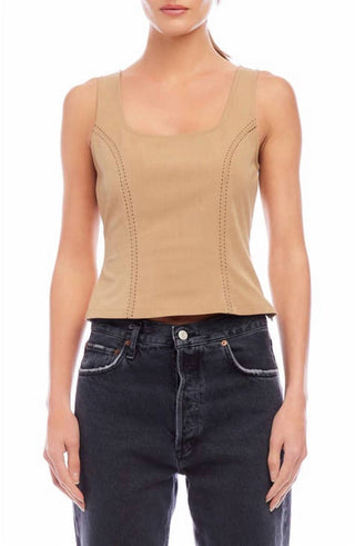Quinze Vinte - Colete Kali Saddle Stitch