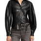 En Saison - Rylee Faux Vegan Leather Top