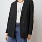 Rails - Blazer de sarja com abotoamento duplo