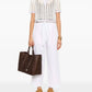 Forte Forte - Cable Lux Crochet Cropped Polo