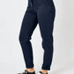 Judy Blue - High Waist Garment Dyed Cuffed Jogger