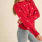 &Merci - Heart Knit Sweater