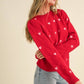 &Merci - Heart Knit Sweater