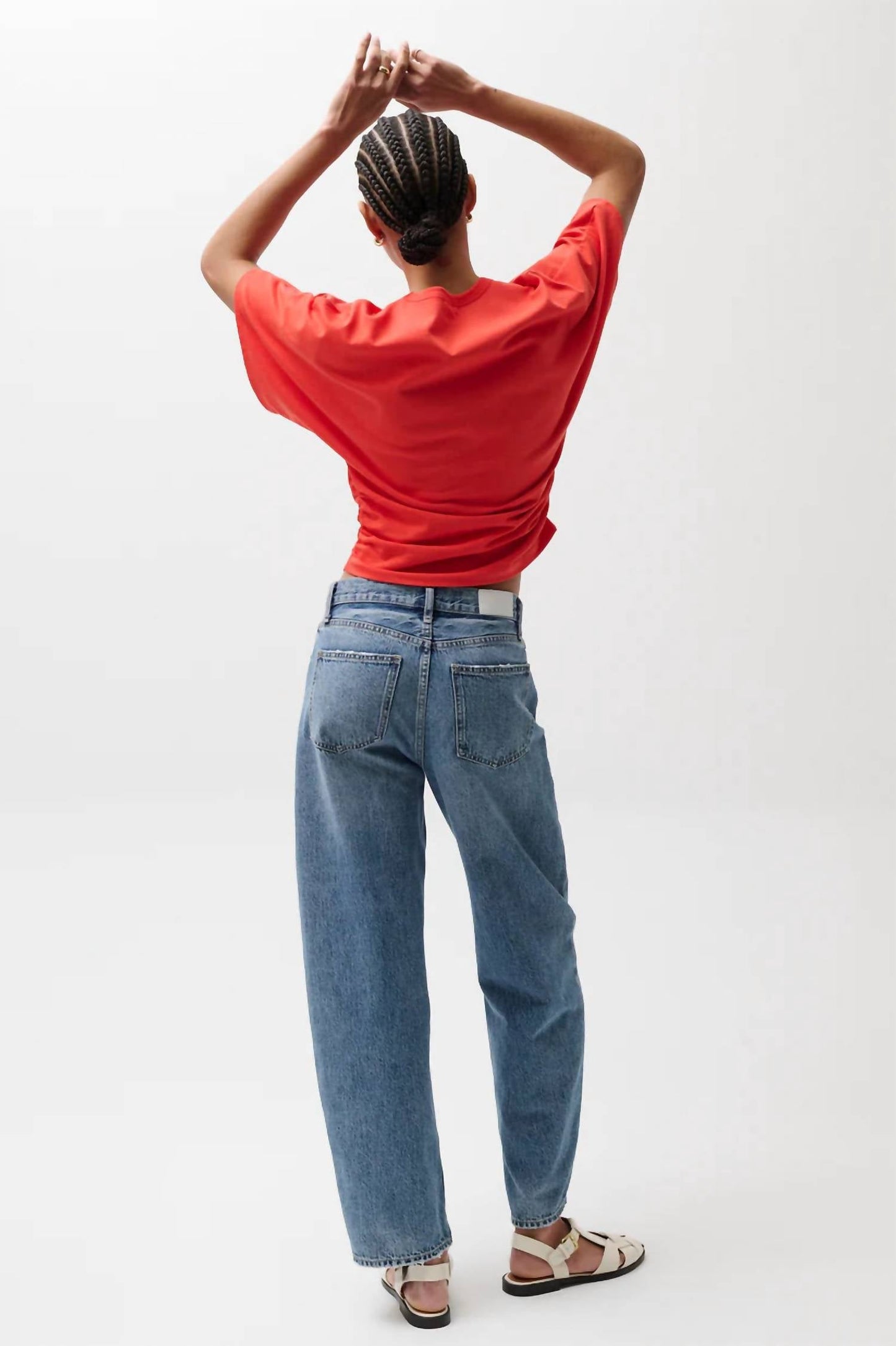 Pistola - Wes High Rise Barrel Jean