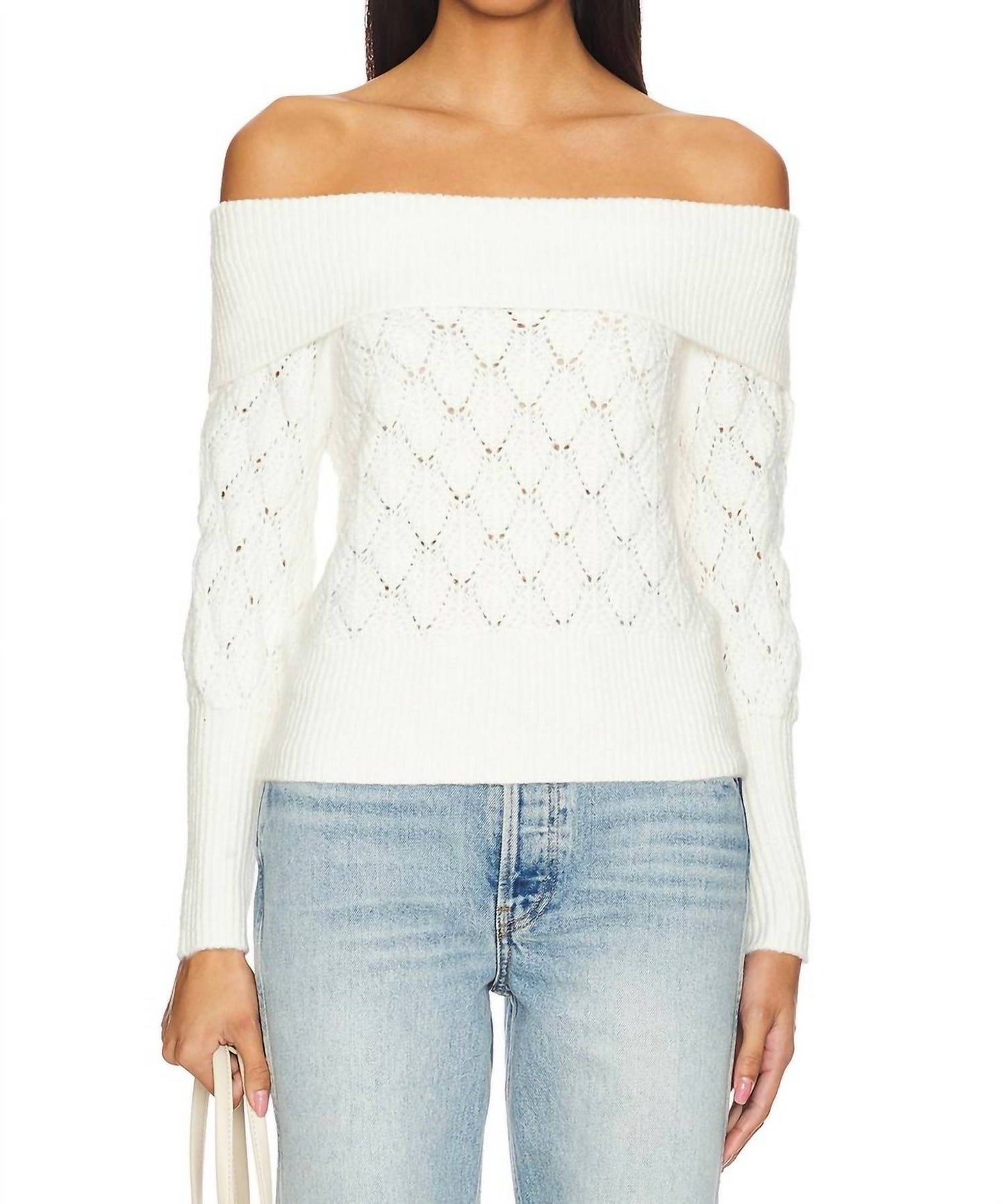 525 America - Camilla Off The Shoulder Sweater