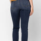 Judy Blue - Mid Rise Cropped Relaxed Denim Jeans
