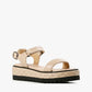 All Black - Womens Quilted Vel Sandals