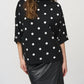 Joseph Ribkoff - Jacquard Dot Print Top Sweater