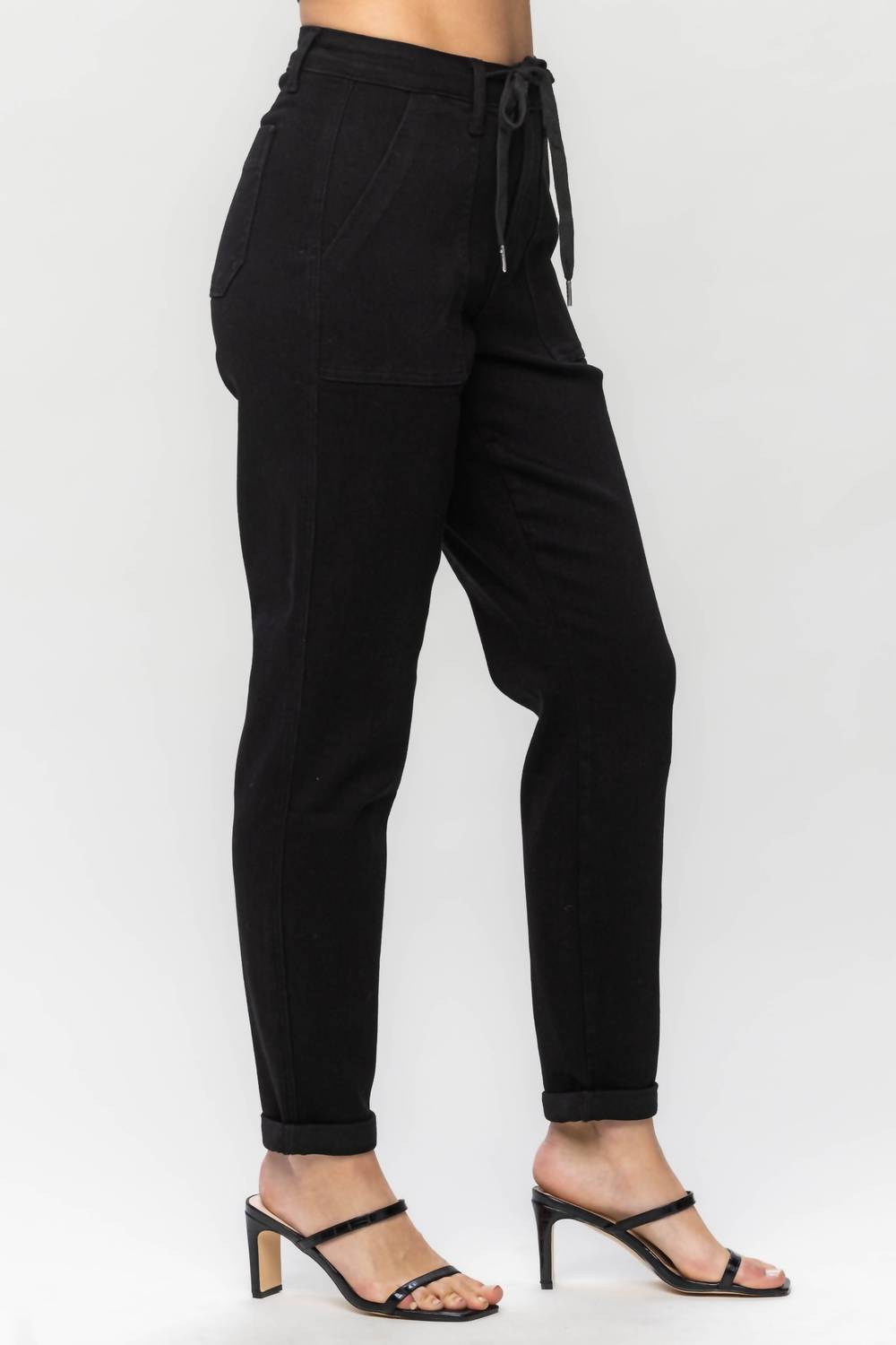 Judy Blue - High Waisted Double Roll Cuff Jogger