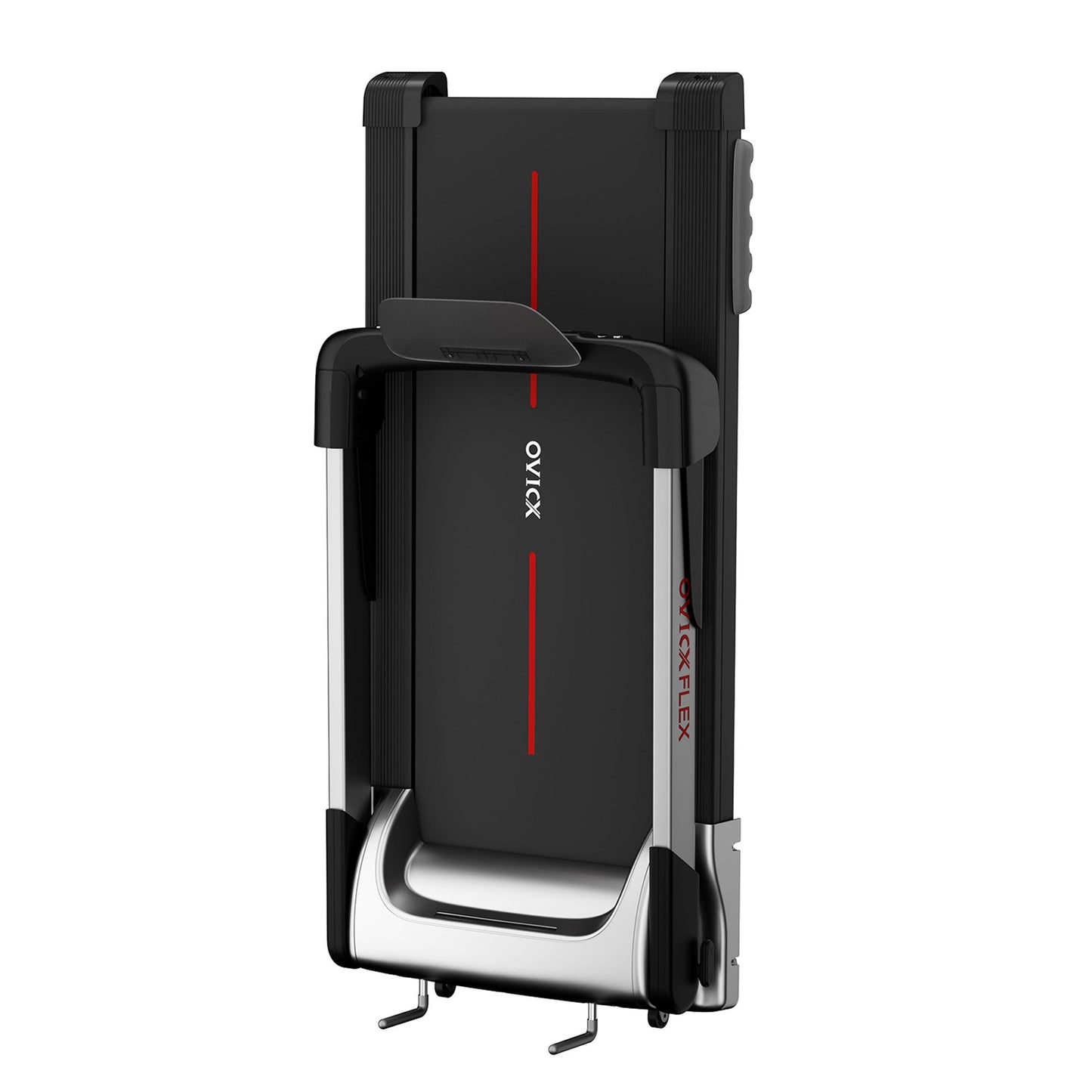 Esteira dobrável portátil e silenciosa OVICX com Bluetooth e aplicativo de monitoramento de condicionamento físico