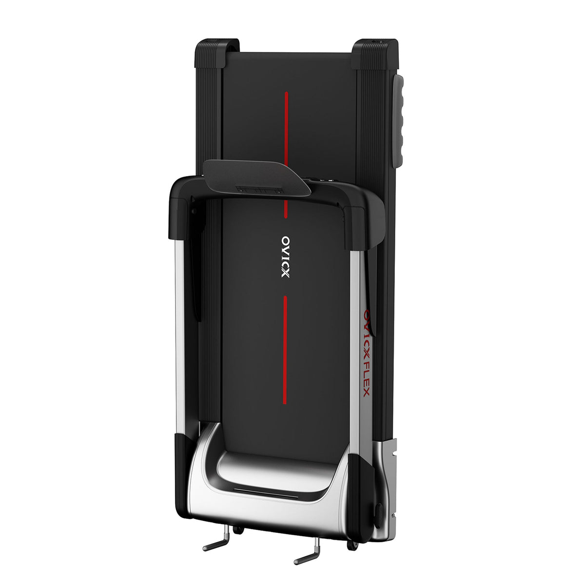 Esteira dobrável portátil e silenciosa OVICX com Bluetooth e aplicativo de monitoramento de condicionamento físico
