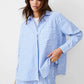 French Connection - Stripe Shirting Short