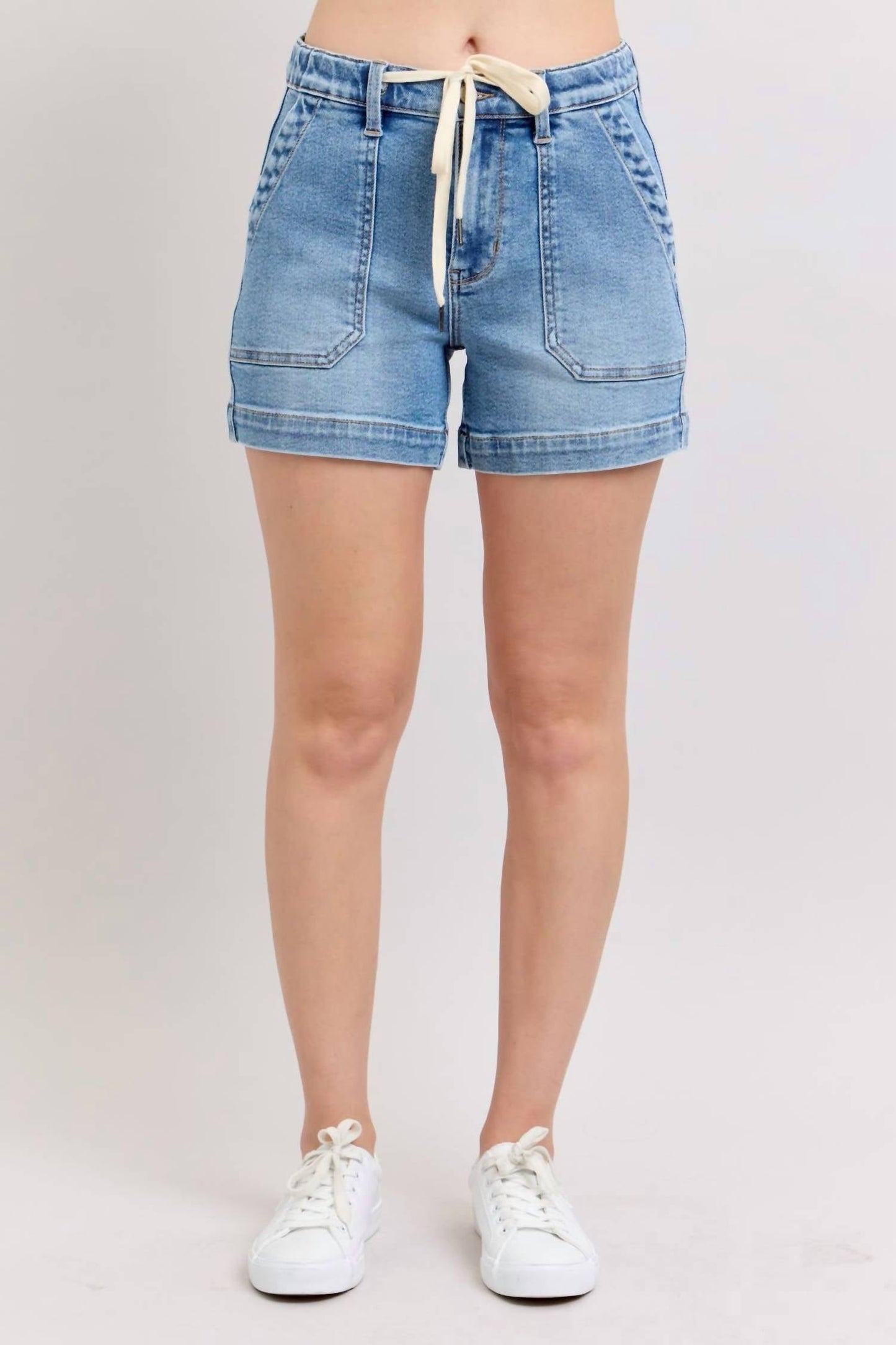 Judy Blue - High Waisted Jogger Shorts