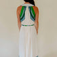 Ciebon - Striped Halter Midi Dress