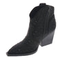 Very G - Women's Austin Leg Up Rhinestone Booties