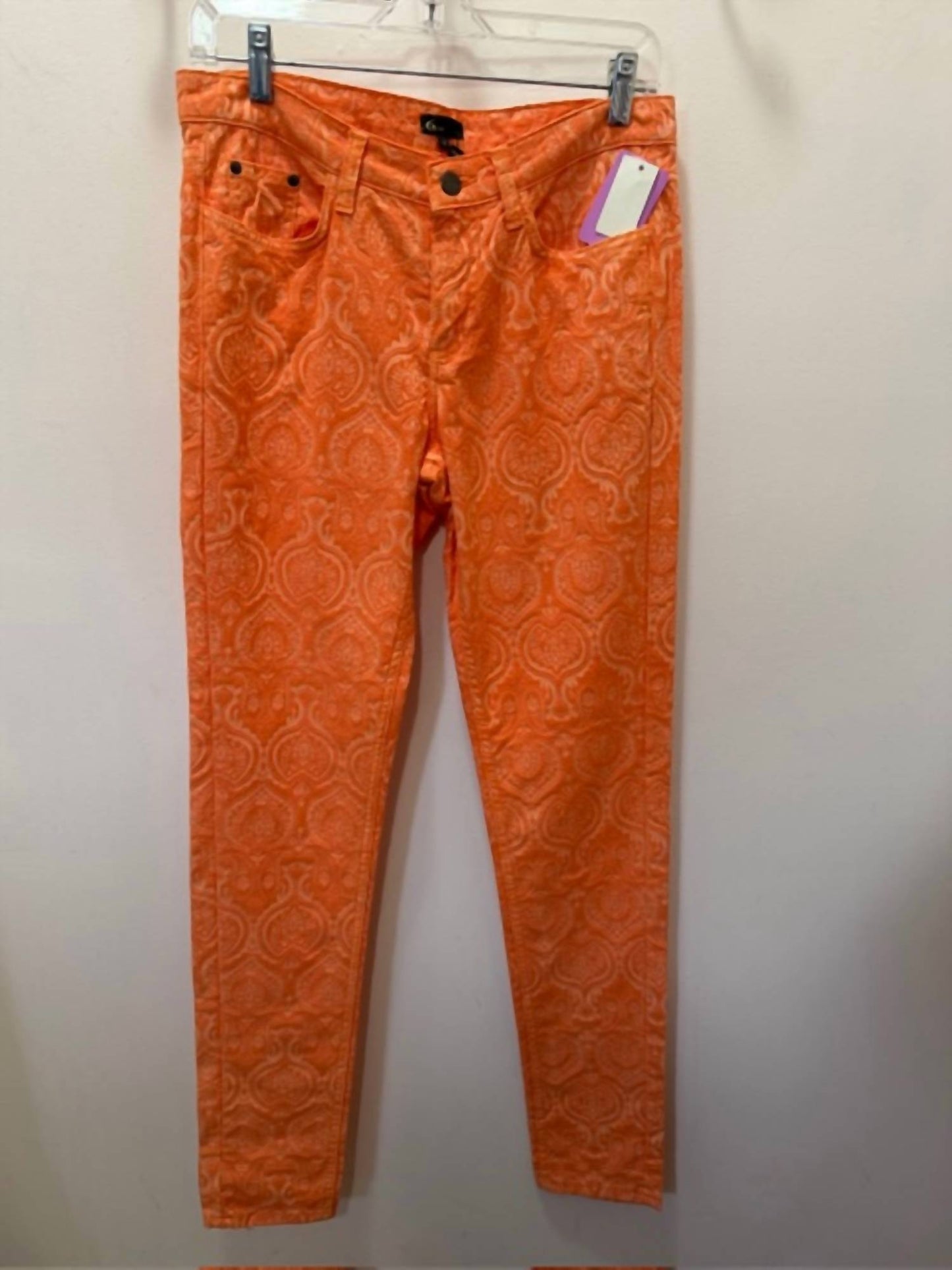 6 By Six - Women's Embossed 5 Pocket Pant