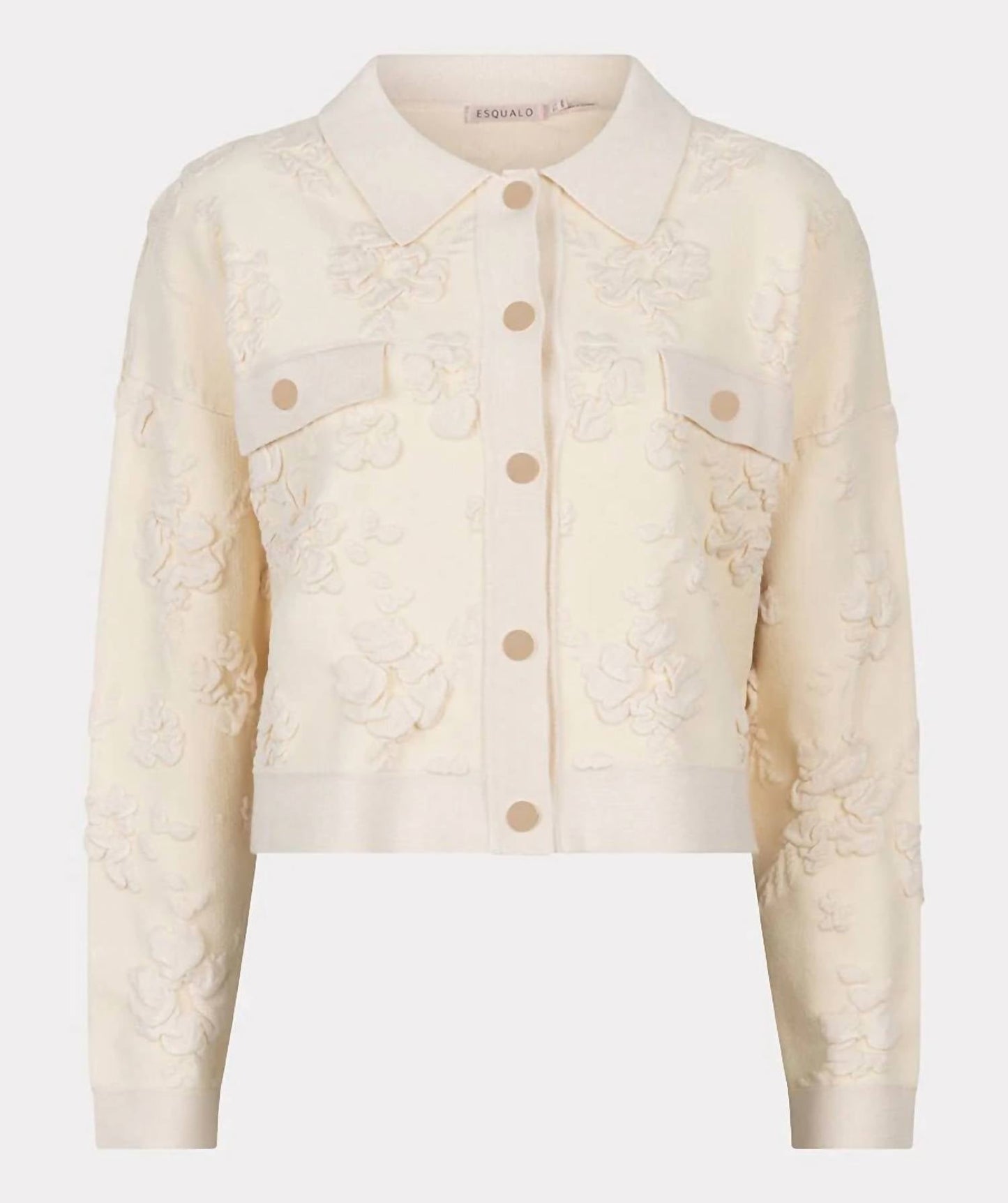 Esqualo - Button Front Crop Jacket