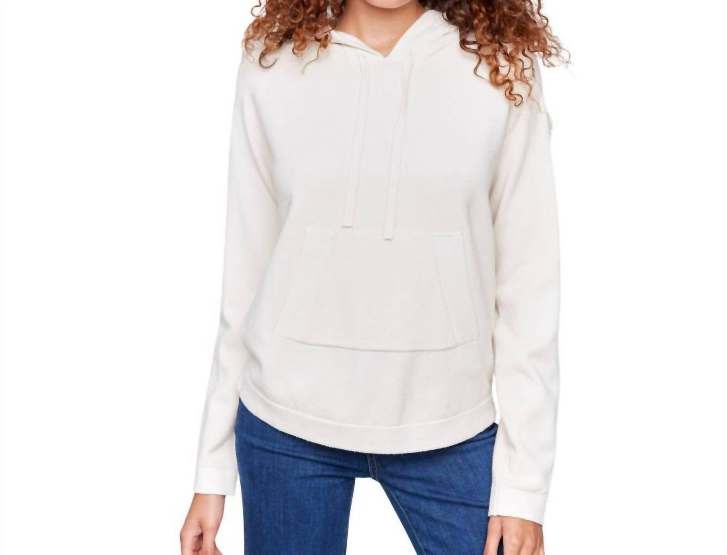 Charlie B - Raglan Sleeve Hoodie With Kangaroo Pocket